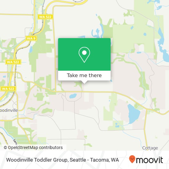 Woodinville Toddler Group map