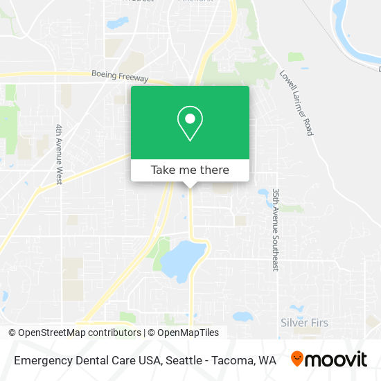 Mapa de Emergency Dental Care USA