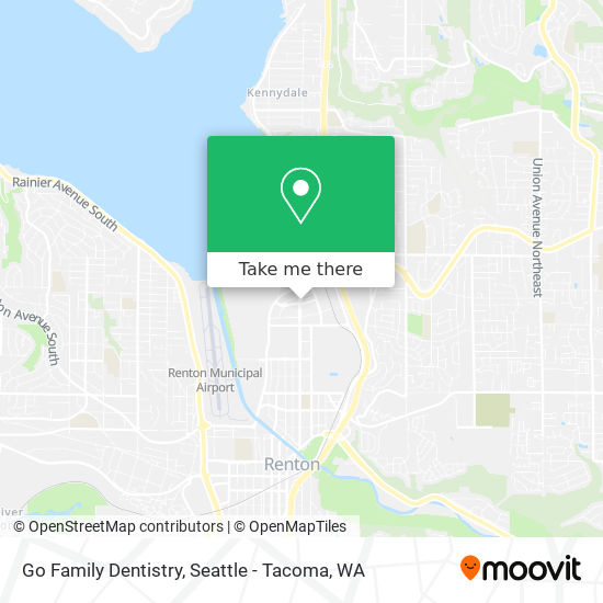 Go Family Dentistry map