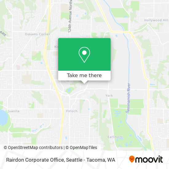 Rairdon Corporate Office map