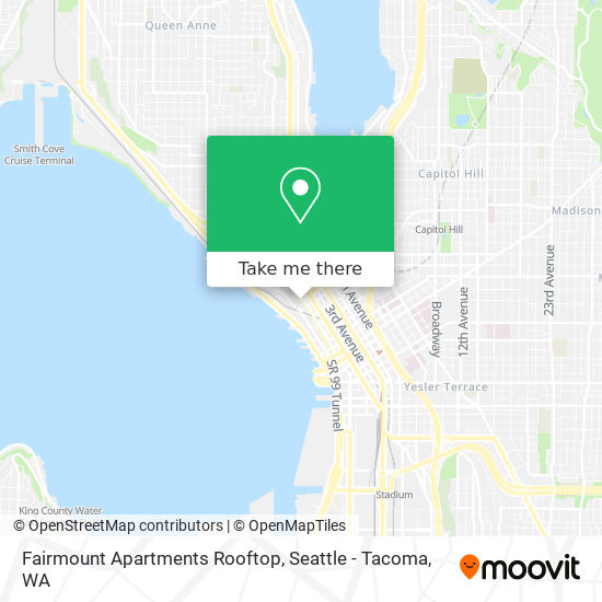 Mapa de Fairmount Apartments Rooftop