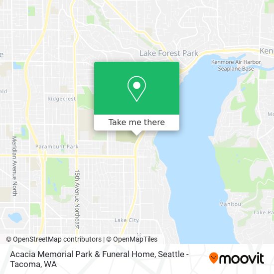 Mapa de Acacia Memorial Park & Funeral Home