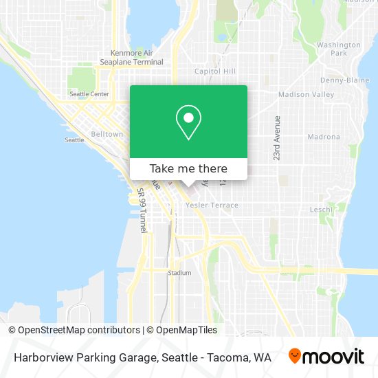 Harborview Parking Garage map
