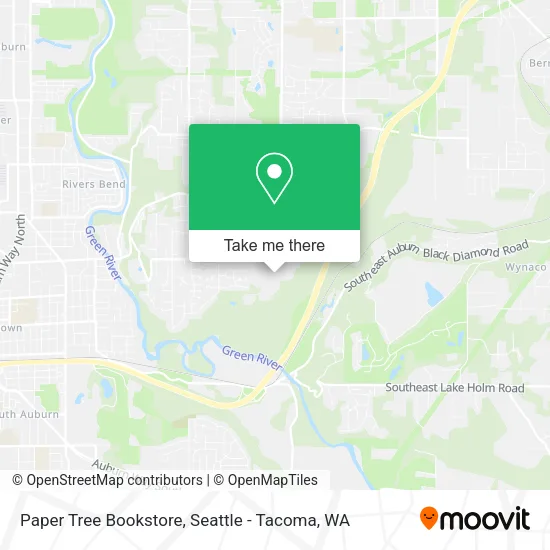 Mapa de Paper Tree Bookstore