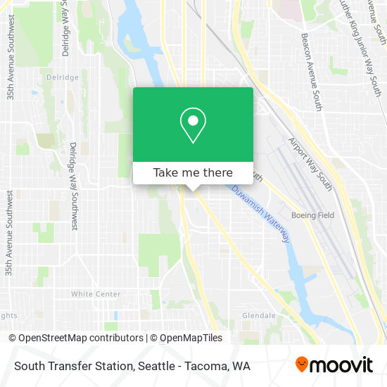 Mapa de South Transfer Station