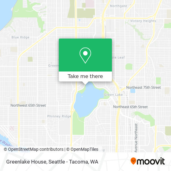 Mapa de Greenlake House