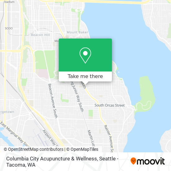 Mapa de Columbia City Acupuncture & Wellness