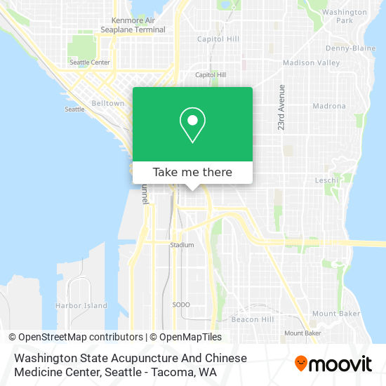 Mapa de Washington State Acupuncture And Chinese Medicine Center