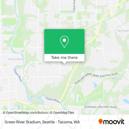 Green River Stadium map