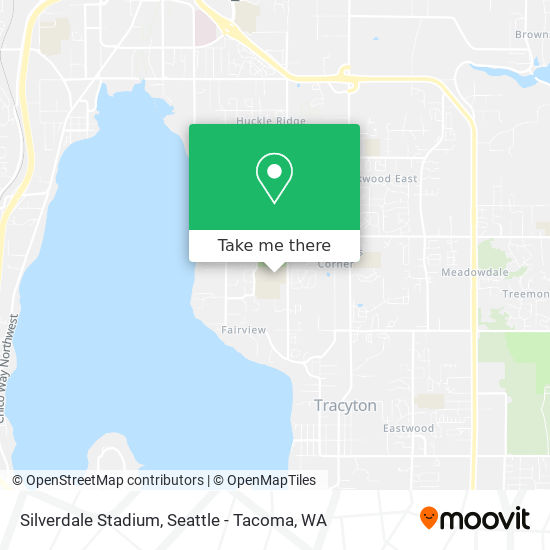 Silverdale Stadium map