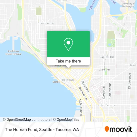 The Human Fund map