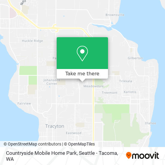 Countryside Mobile Home Park map