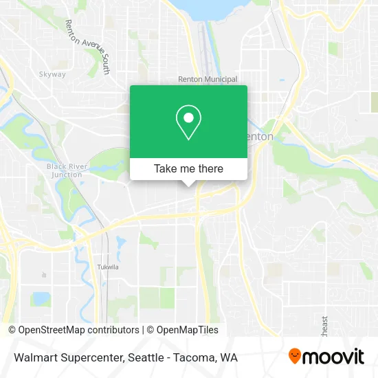 Walmart Supercenter map