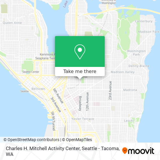 Mapa de Charles H. Mitchell Activity Center
