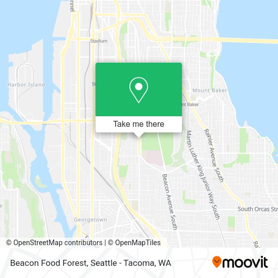 Beacon Food Forest map