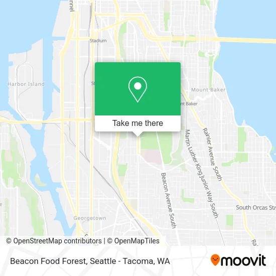 Beacon Food Forest map