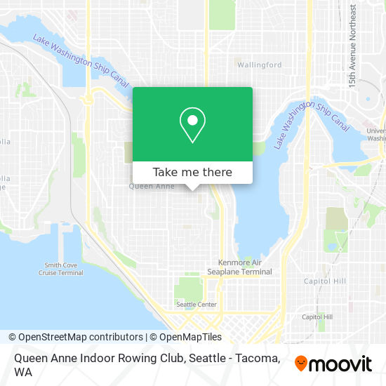 Mapa de Queen Anne Indoor Rowing Club