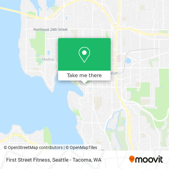 First Street Fitness map