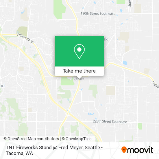 TNT Fireworks Stand @ Fred Meyer map