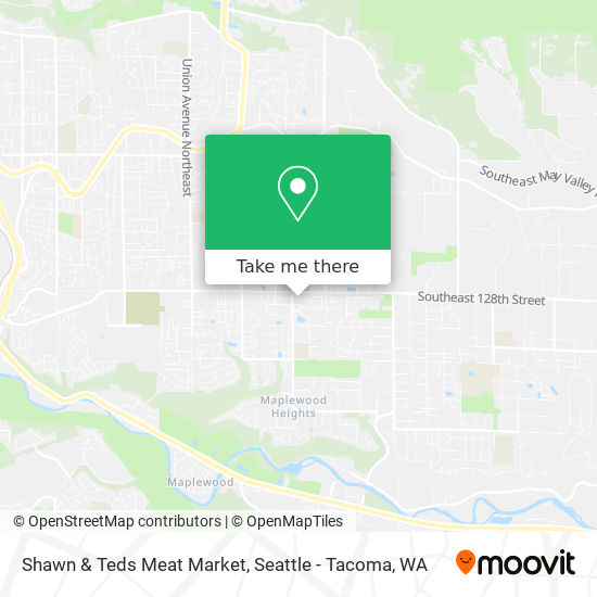 Mapa de Shawn & Teds Meat Market