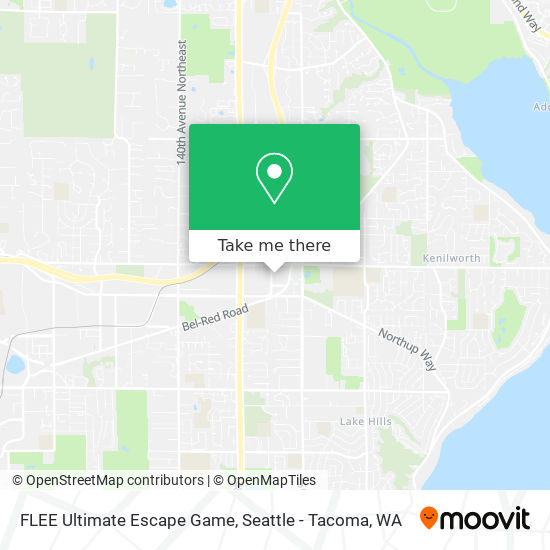 Mapa de FLEE Ultimate Escape Game