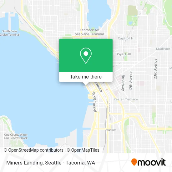 Miners Landing map