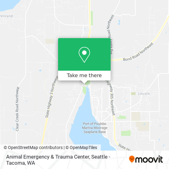 Animal Emergency & Trauma Center map