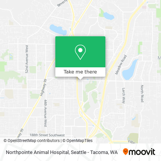 Northpointe Animal Hospital map