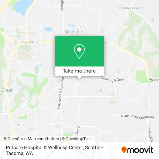 Petcare Hospital & Wellness Center map