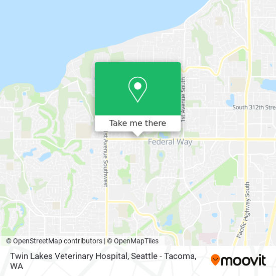 Twin Lakes Veterinary Hospital map