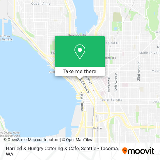 Harried & Hungry Catering & Cafe map