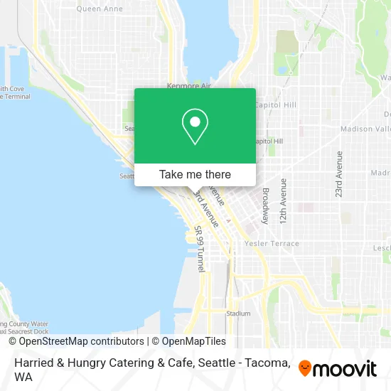 Harried & Hungry Catering & Cafe map
