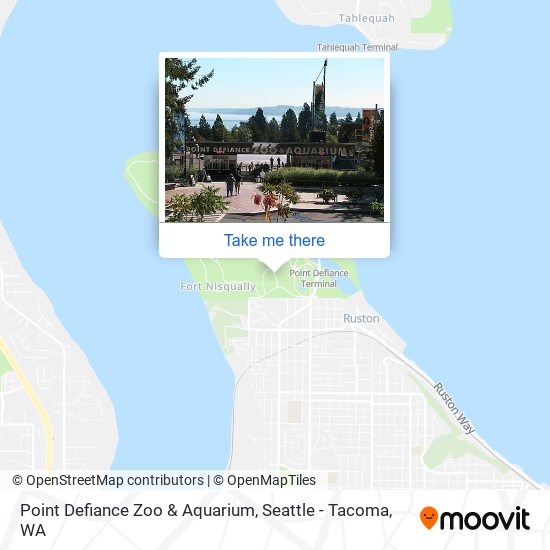 Point Defiance Zoo & Aquarium map