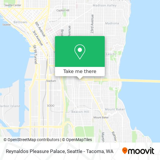 Reynaldos Pleasure Palace map