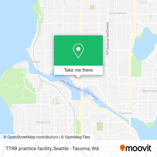 Mapa de TTRB practice facility