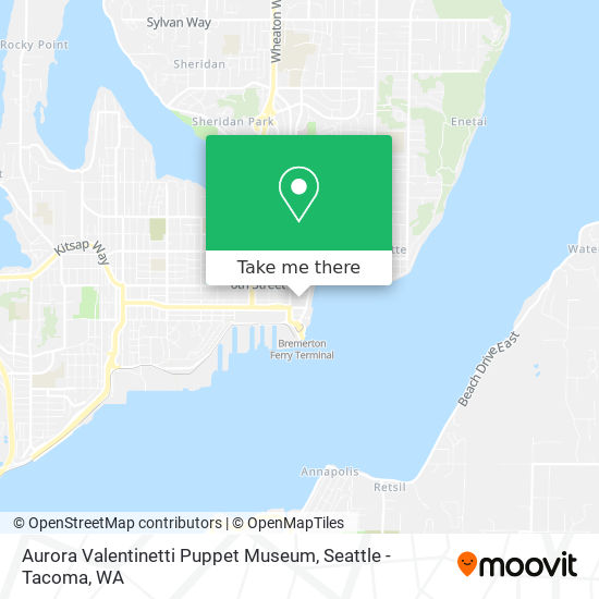 Aurora Valentinetti Puppet Museum map