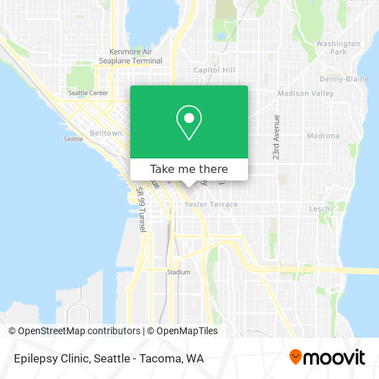 Epilepsy Clinic map