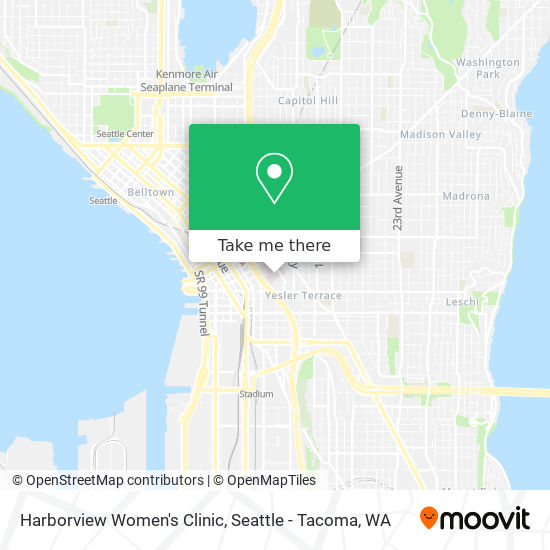 Harborview Women's Clinic map