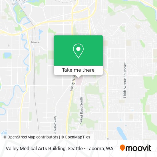 Mapa de Valley Medical Arts Building
