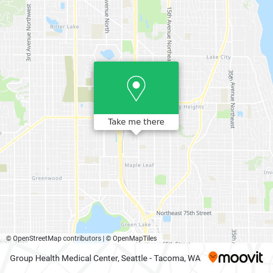 Group Health Medical Center map