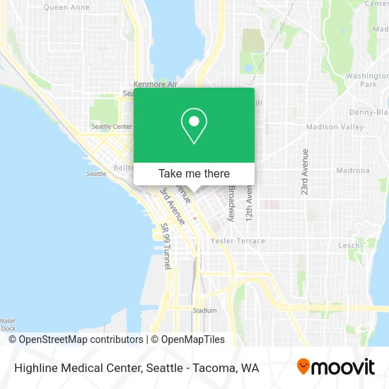 Highline Medical Center map
