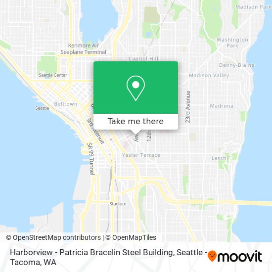 Harborview - Patricia Bracelin Steel Building map