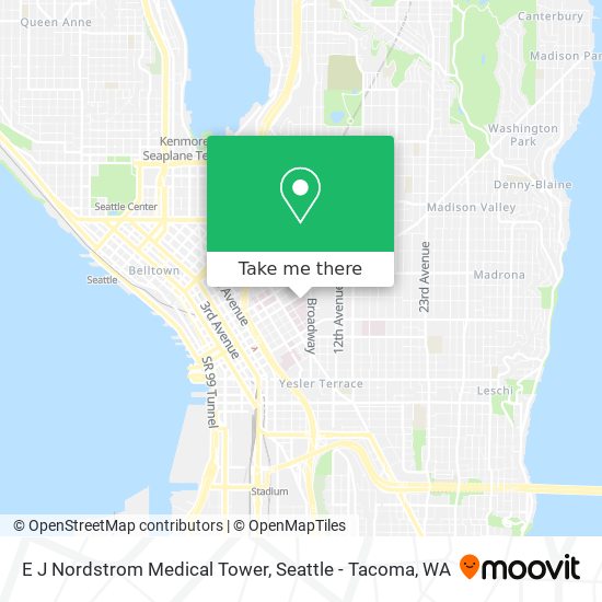 E J Nordstrom Medical Tower map