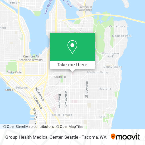 Group Health Medical Center map