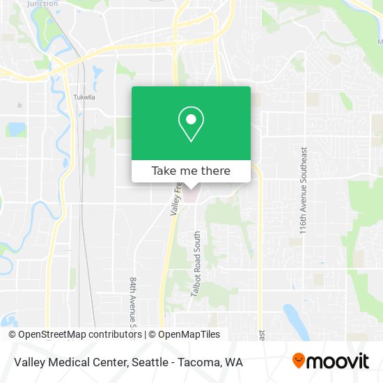 Valley Medical Center map