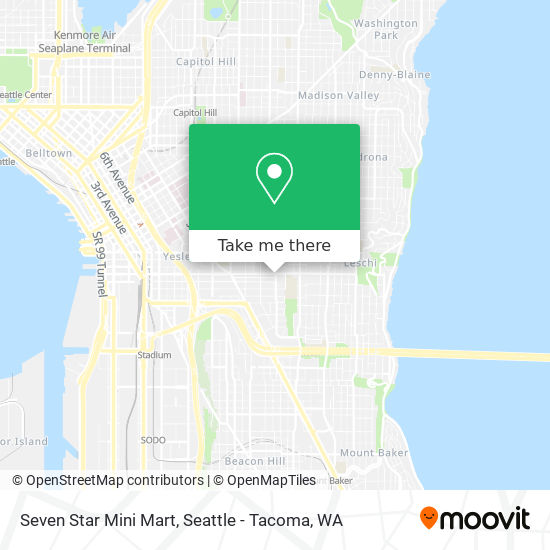 Seven Star Mini Mart map