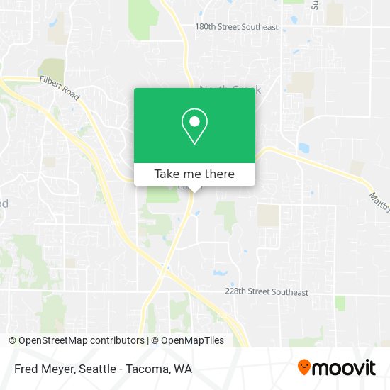 Fred Meyer map