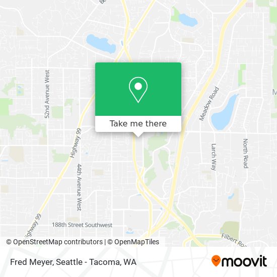 Mapa de Fred Meyer