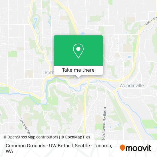 Common Grounds - UW Bothell map