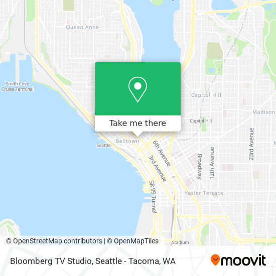 Bloomberg TV Studio map